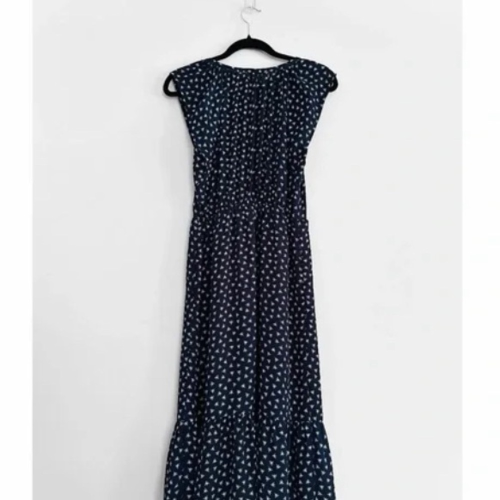 J.Crew Mercantile Dragonfly Midi Dress with Pockets!! Small - Picture 7 of 9